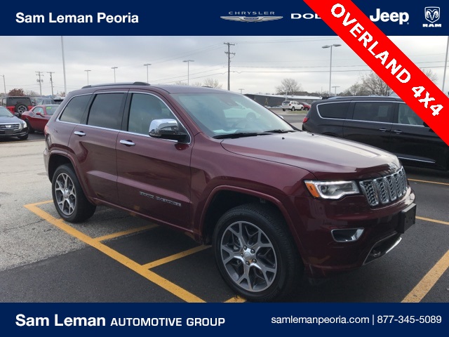 Pre Owned 2019 Jeep Grand Cherokee Overland With Navigation 4wd