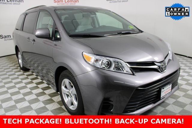 Pre Owned 2020 Toyota Sienna Le 4d Passenger Van In Bloomington